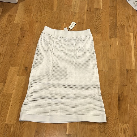 NWT Babaton Lattice Skirt - Picture 6 of 9